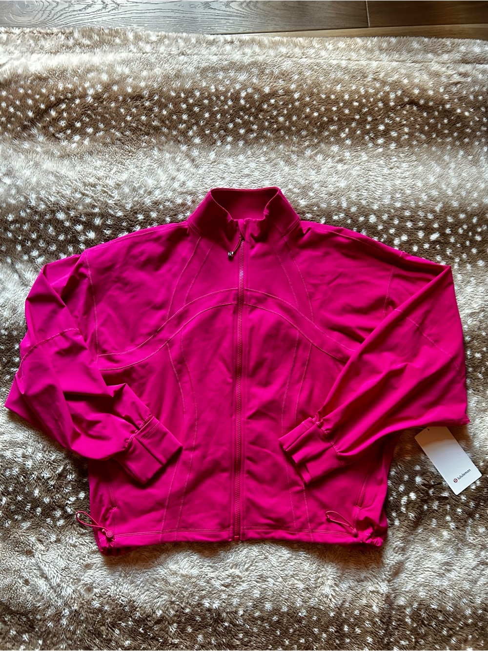 Lululemon Athletica Passionate Pink Define Relaxed Fit Luon Jacket Size 10